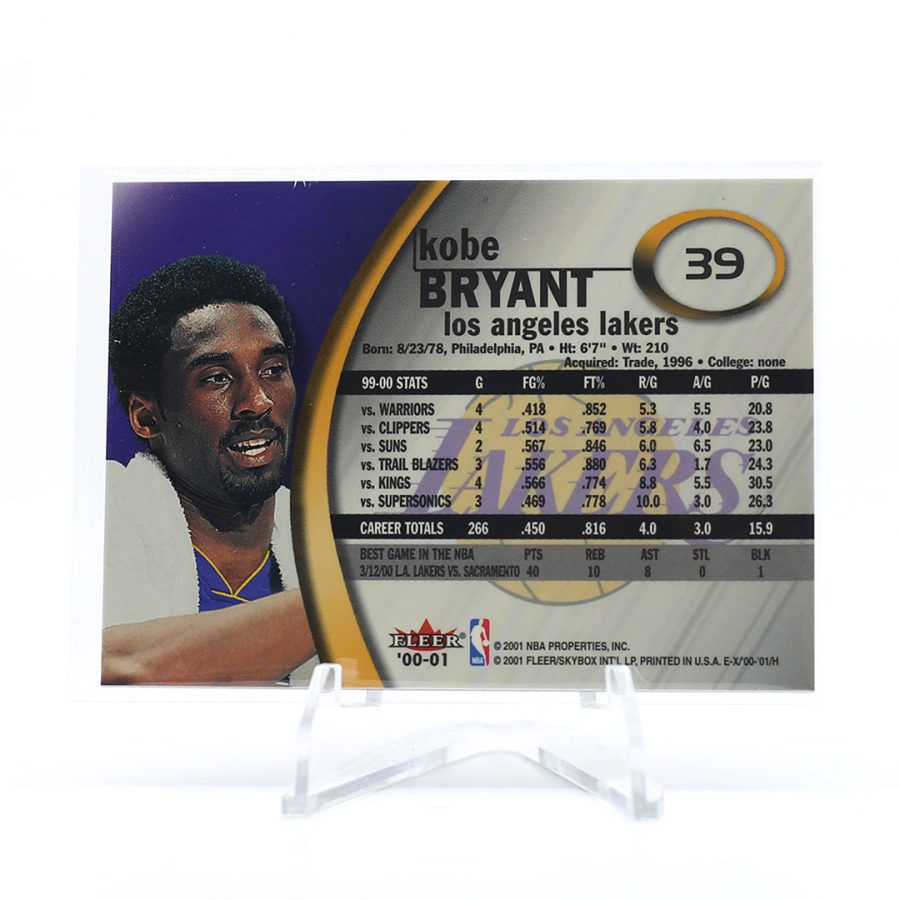 Fleer EX Kobe Bryant