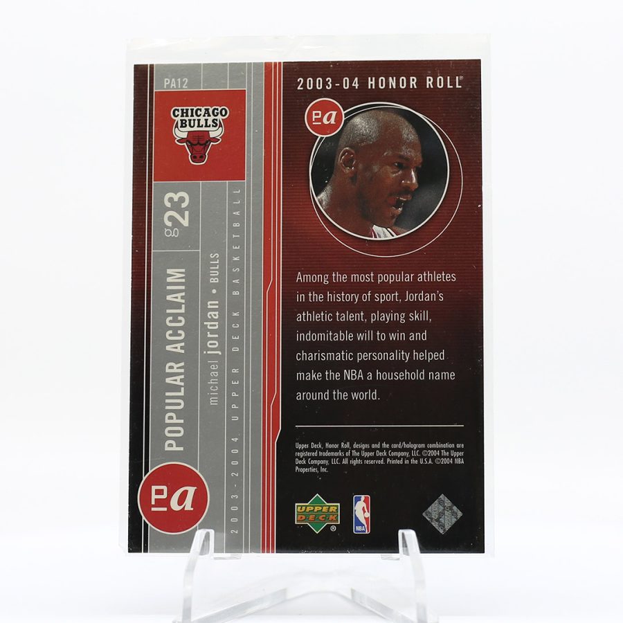 2003-04 UD Honor Roll Michael Jordan Honor Roll