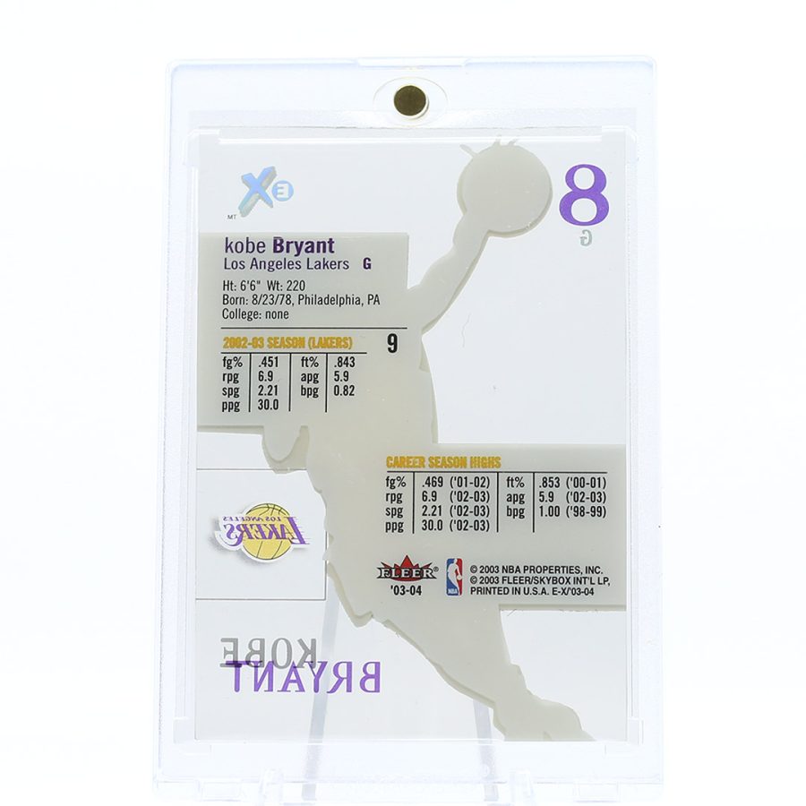 Kobe Bryant Fleer Skybox EX Acetate