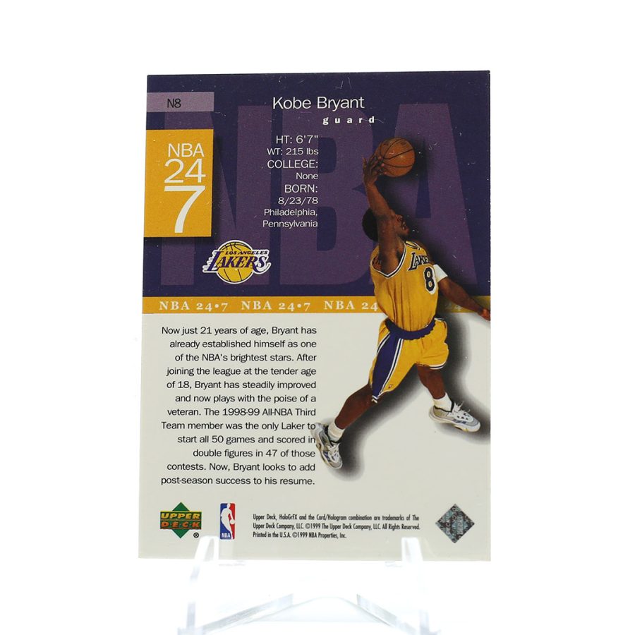 Kobe Bryant UD 99 HoloGrFX