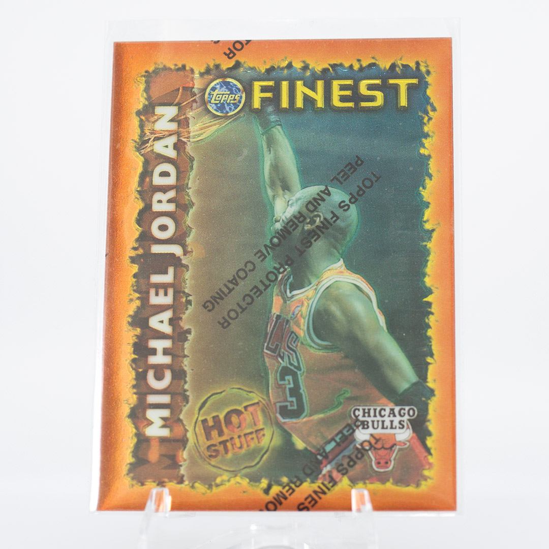 1995 Topps Finest Michael Jordan Hot Stuff