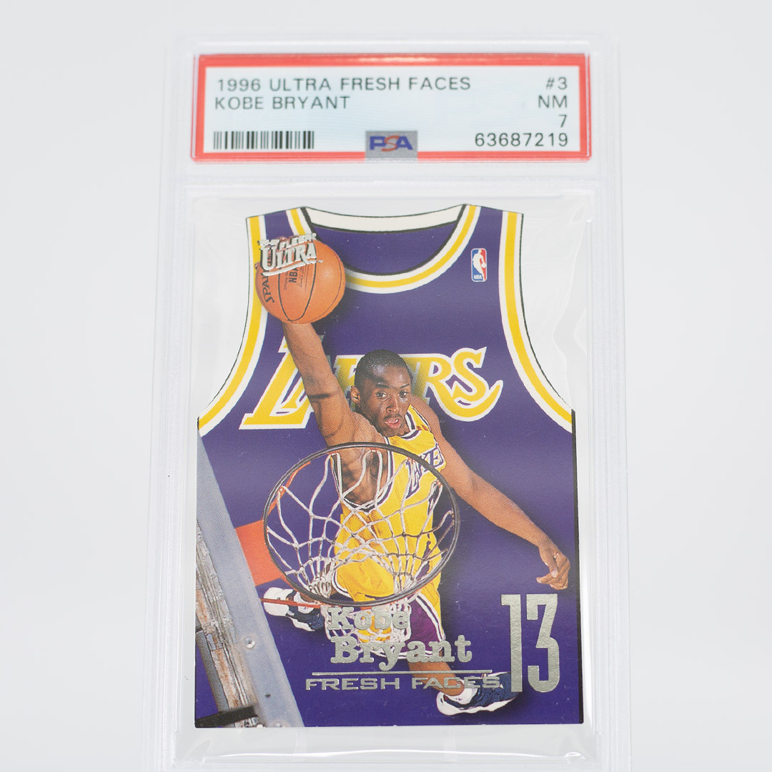 1996 Fleer Kobe Bryant Fresh Faces Die Cut