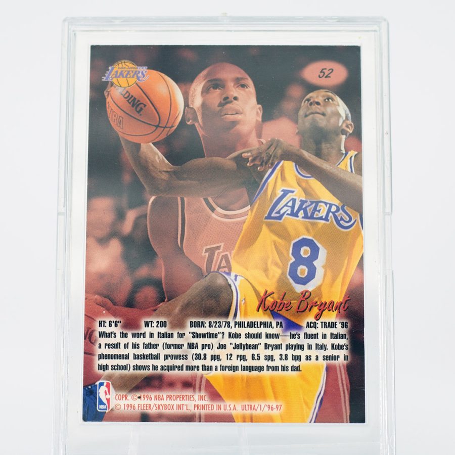 1996 Fleer Ultra Kobe Bryant