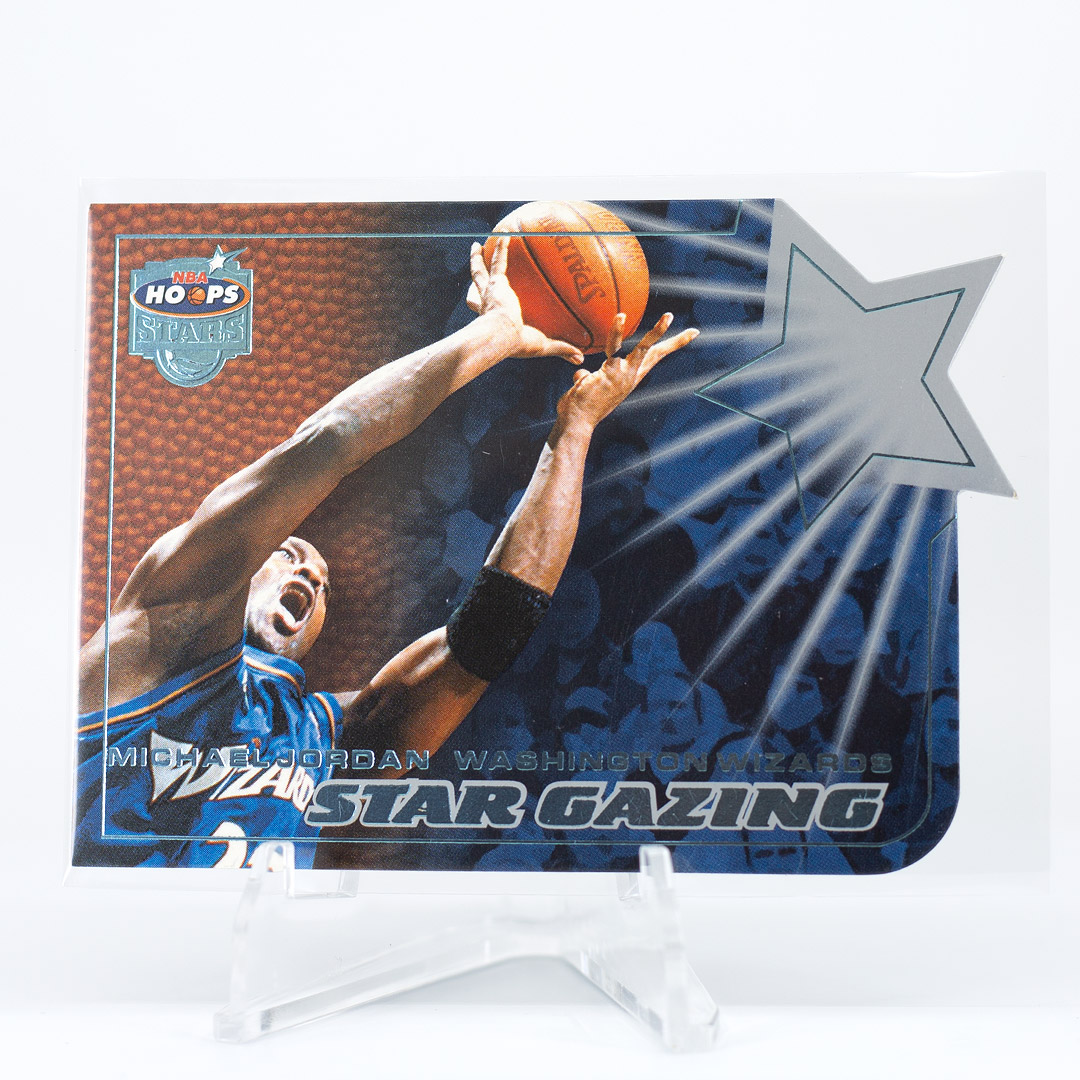 2002 Hoops Michael Jordan Star Gazing