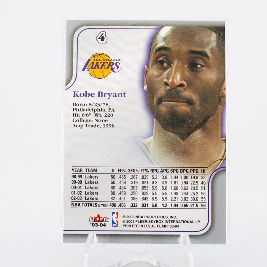 2003 Kobe Bryant Flair