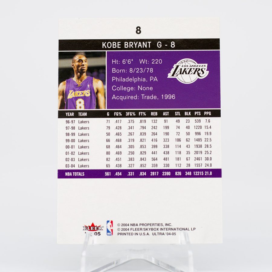 2004 Kobe Bryant Fleer Ultra