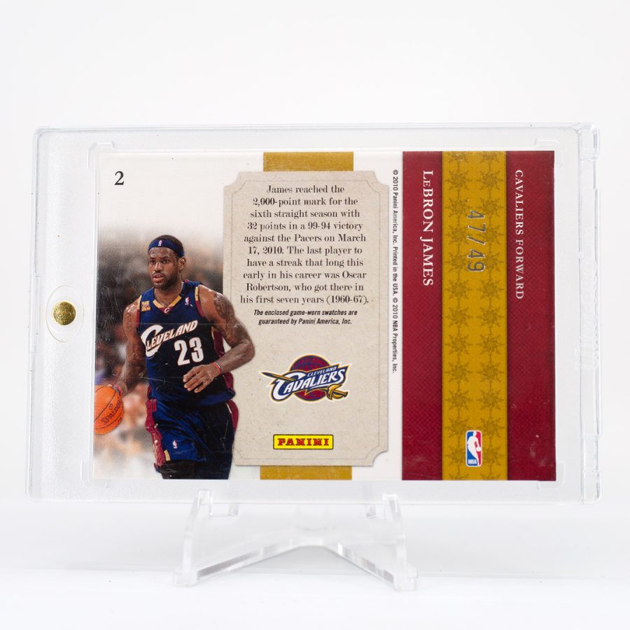 2010 Lebron James NT Game NBA Gear 47/49