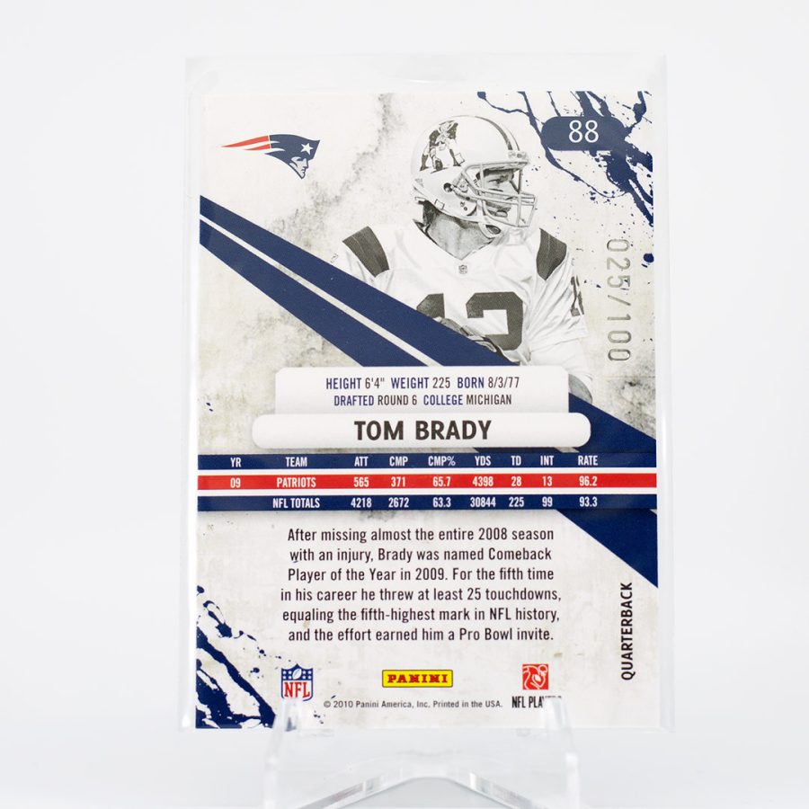 2010 Tom Brady Rookies & Stars /100