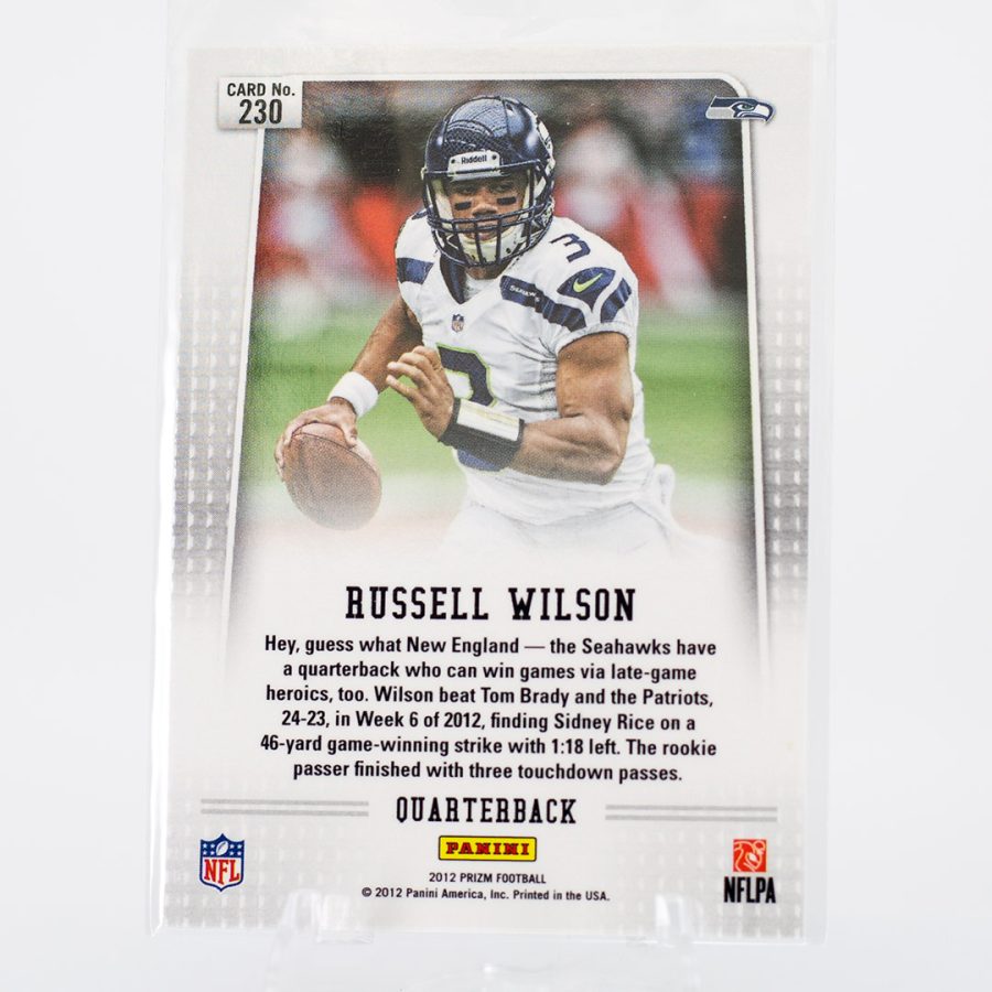 2012 Russell Wilson Prizm RC