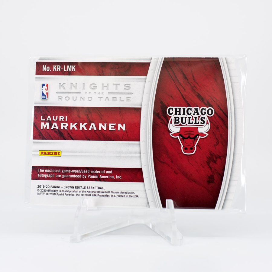 2019 Lauri Markkanen Crown Royale Patch Auto