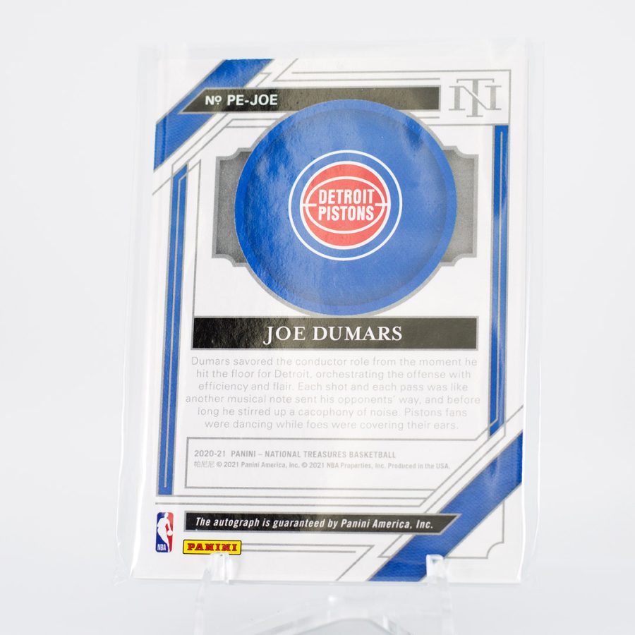 Joe Dumars NT Peerless Signatures