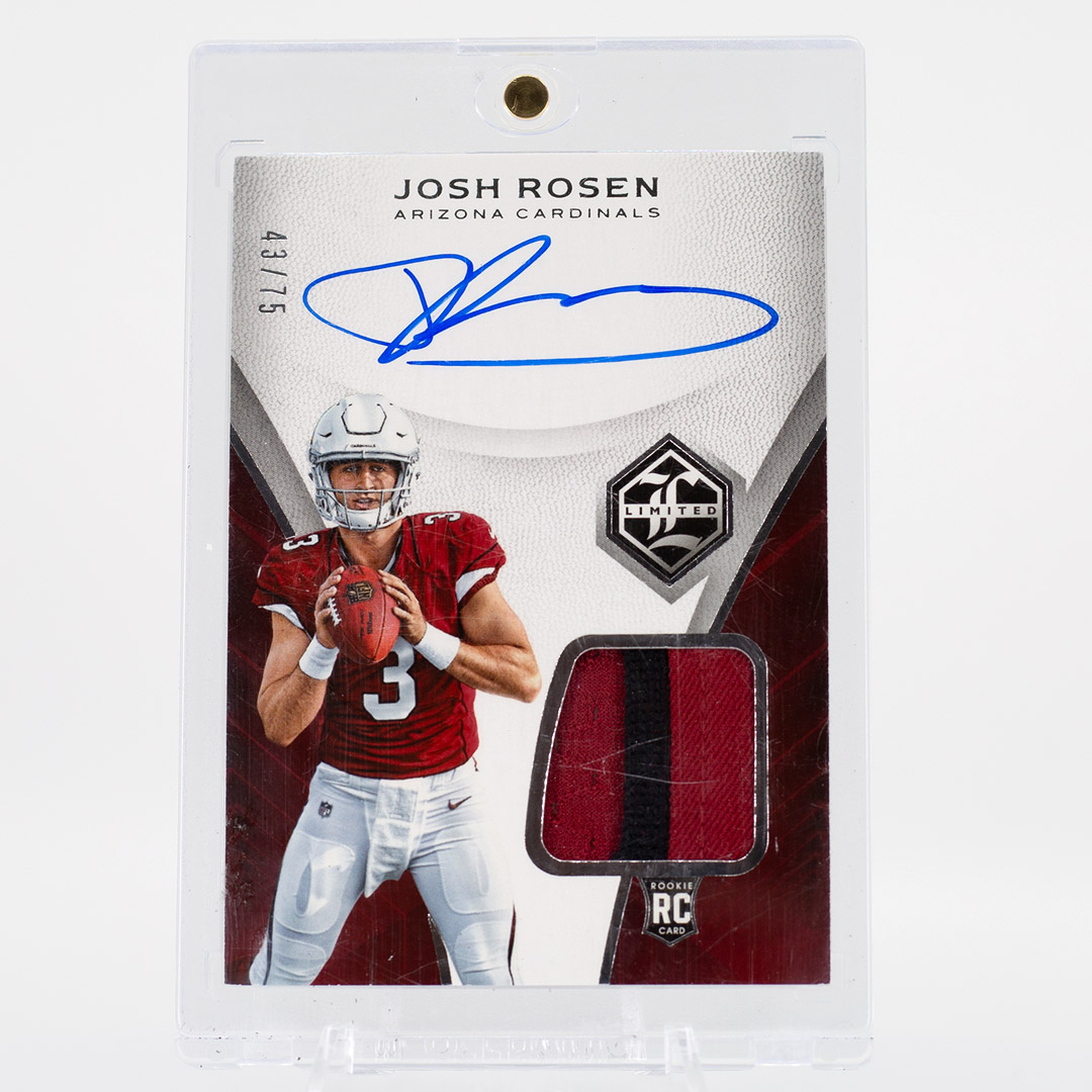 Josh Rosen 2018 Limited RC Patch Auto