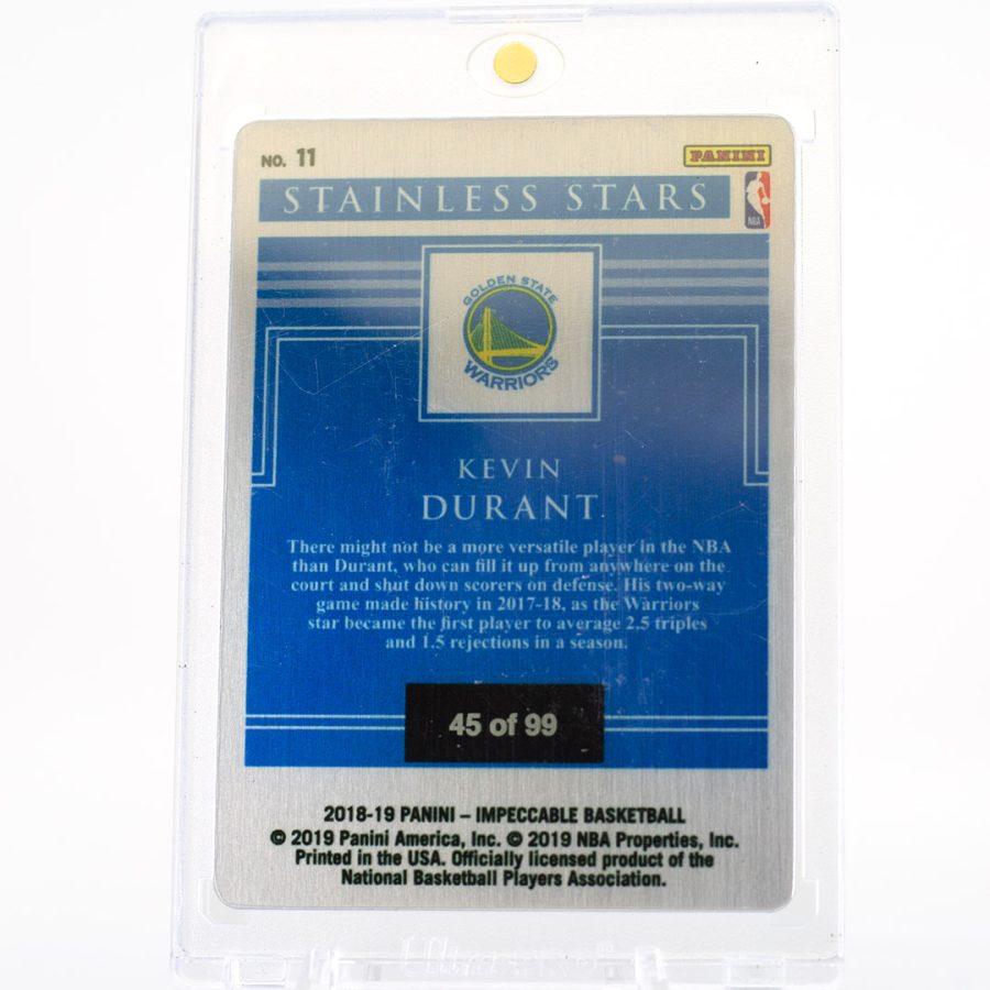 Kevin Durant Impeccable Stainless Stars