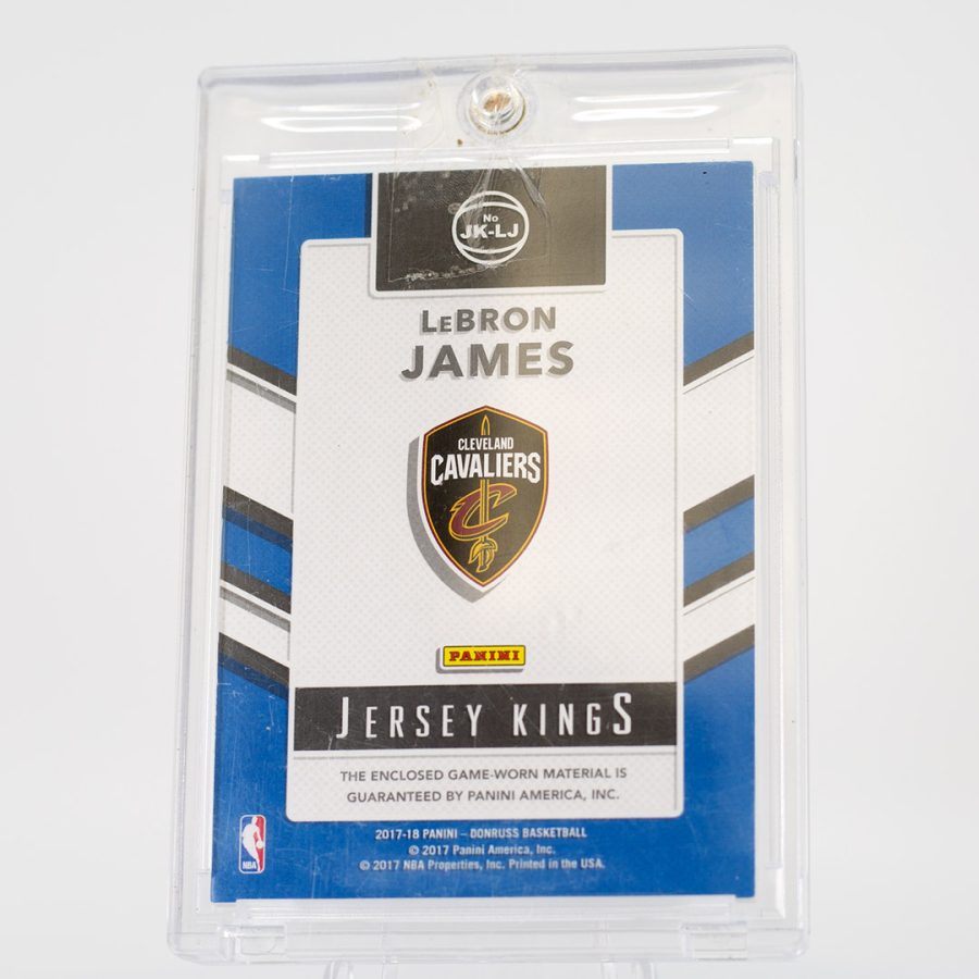 LeBron James Jersey Kings Game-worn material 3/10