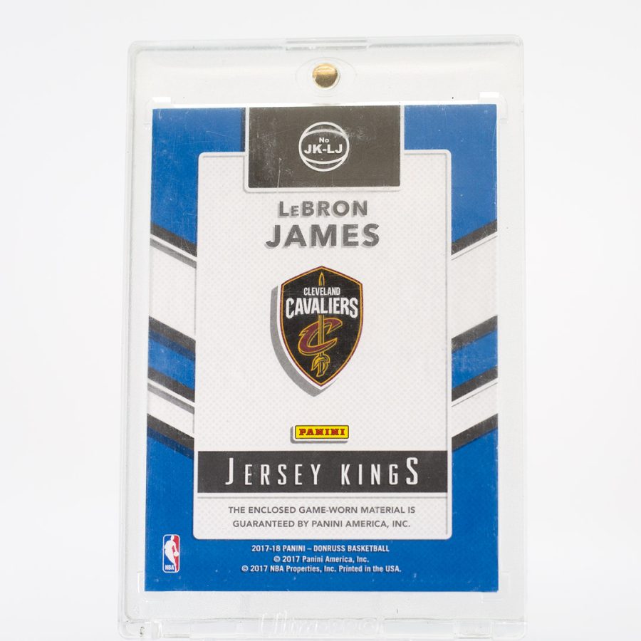 LeBron James Jersey Kings Game-worn material 8/10