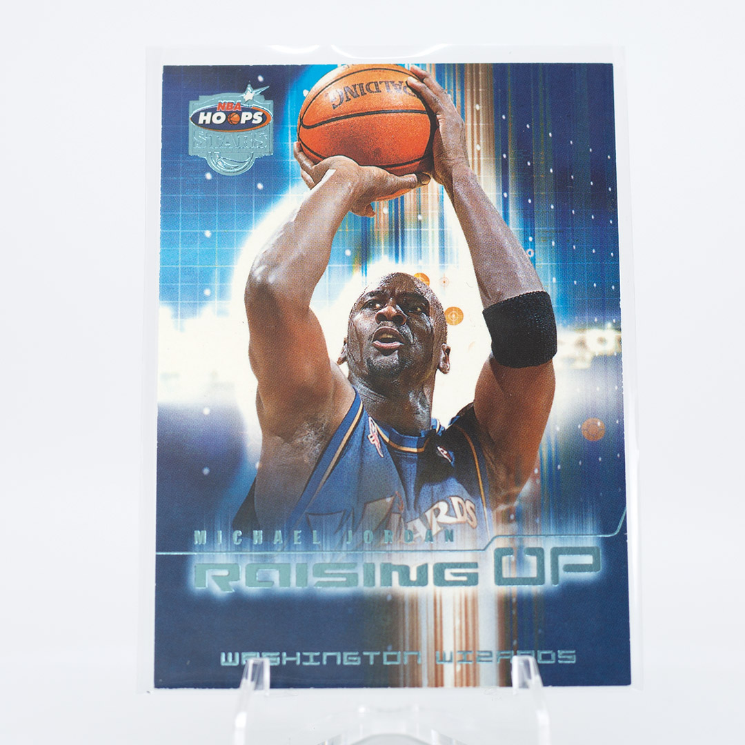 Michael Jordan Fleer NBA Raising Up