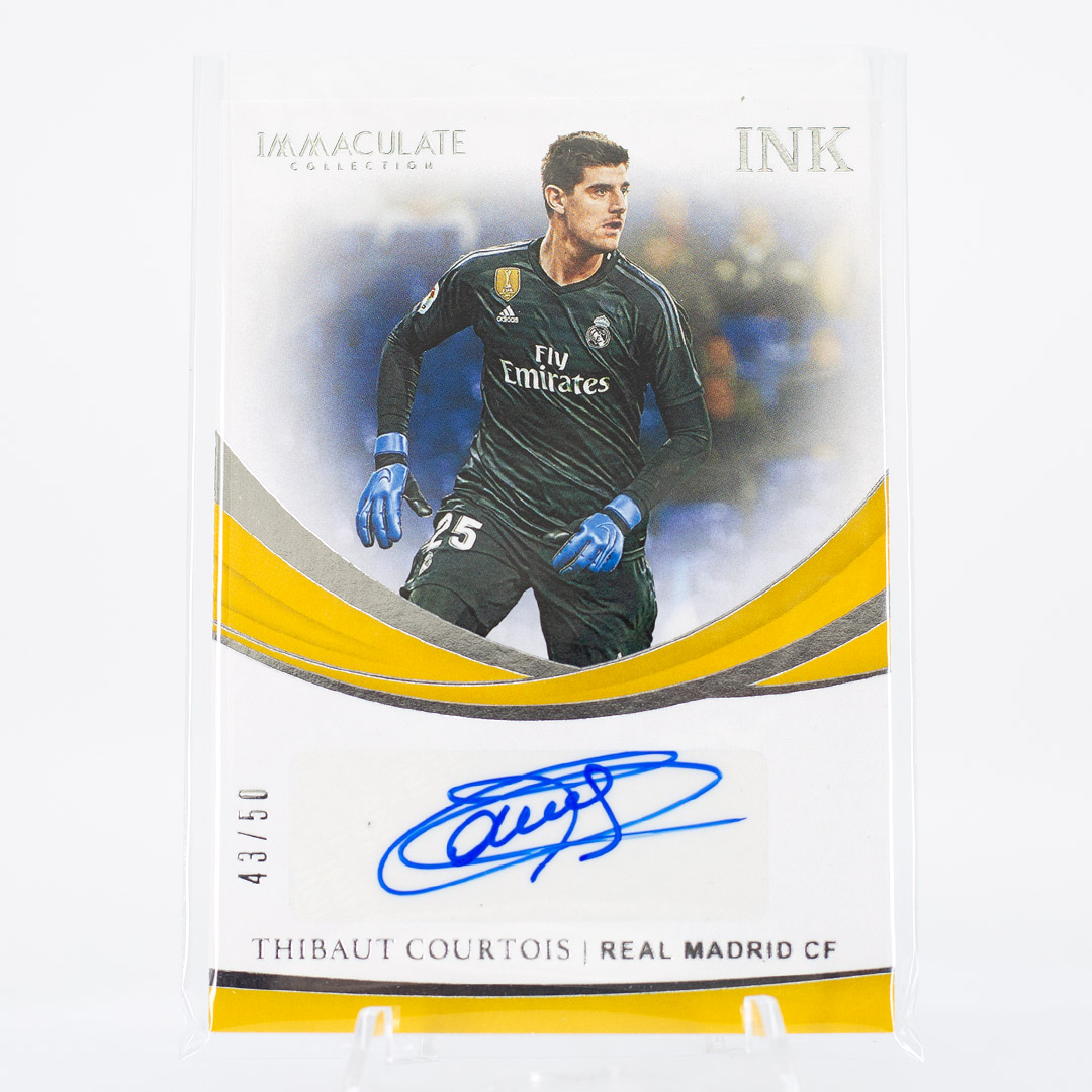 Thibaut Courtois Immaculate Real Madrid INK