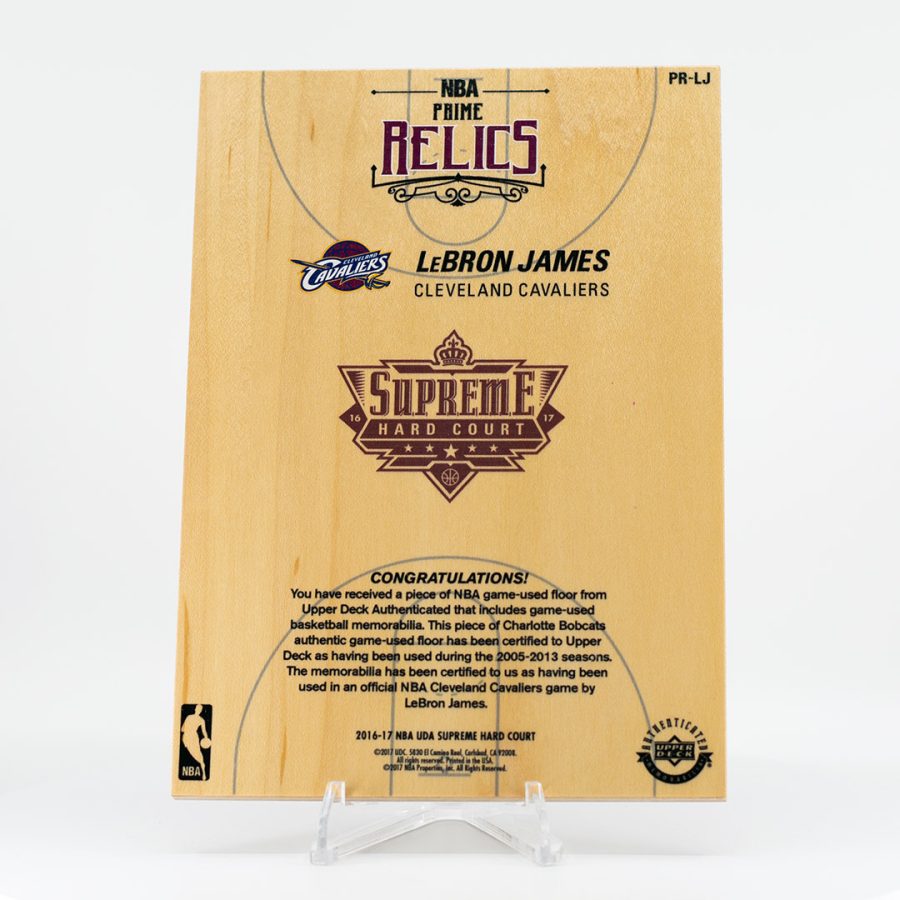 LeBron James Hard Court Relics 49