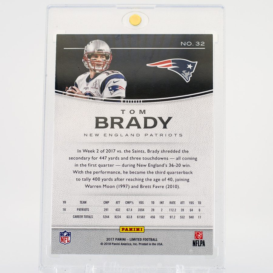 Tom Brady 2017 Limited Red Spotlight